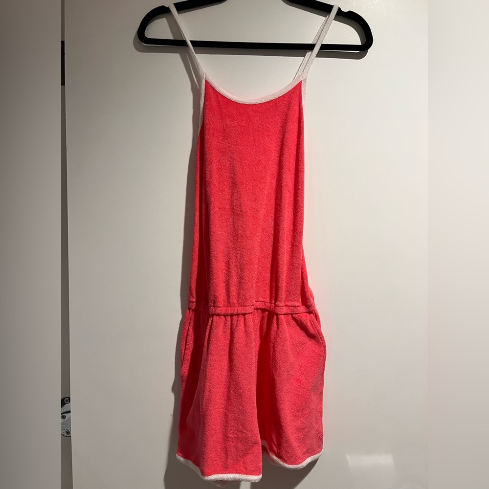 Vineyard Vines girls terry towel romper NWT